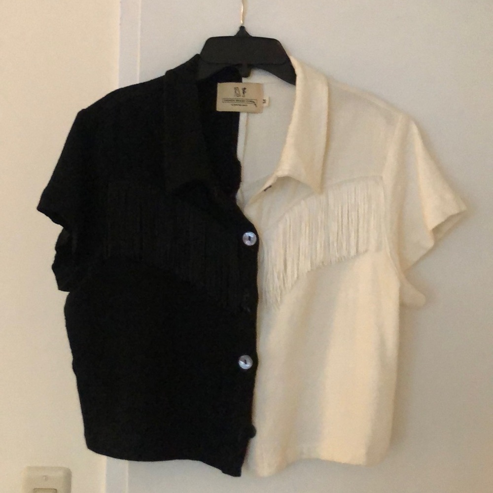 Fashion Brand Company Fringe Top